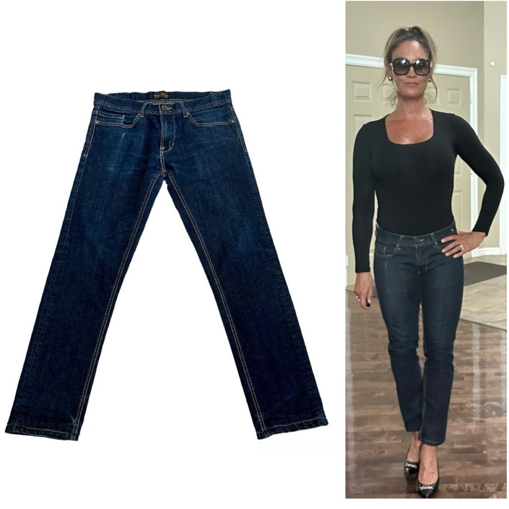 ZARA dark wash slim fit jeans Sz 31